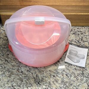 Tupperware Cake Taker Guava